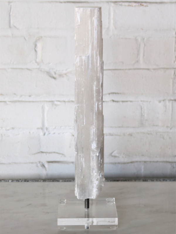 Selenite Crystal on Acrylic Base